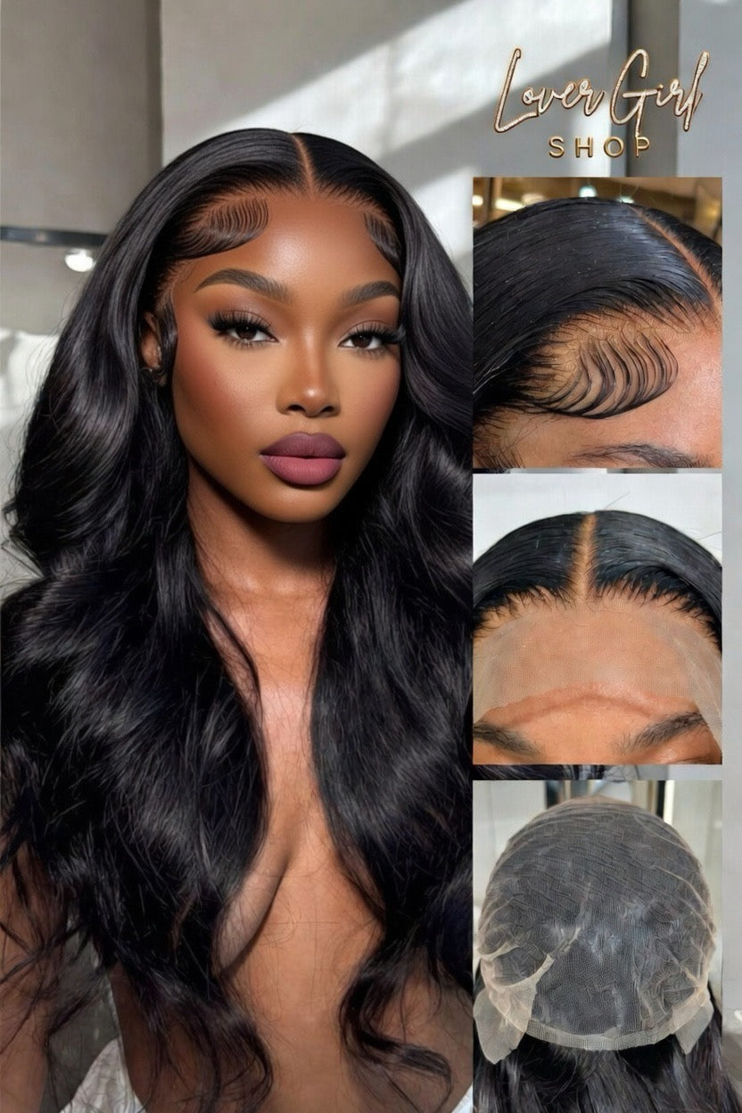 13x4 Body Wave HD Transparent Lace Frontal Wig | Lover Girl Shop